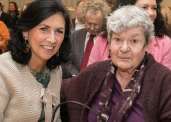 Mahnerin gegen das Vergessen.